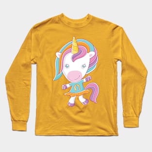 Cute Unicorn Long Sleeve T-Shirt